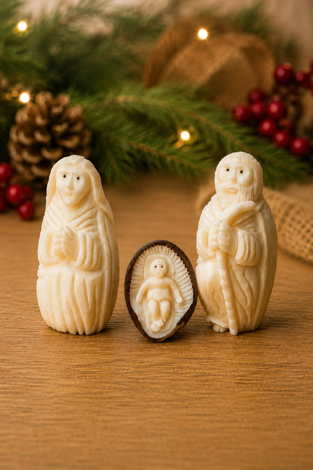 Nacimiento de tres piezas